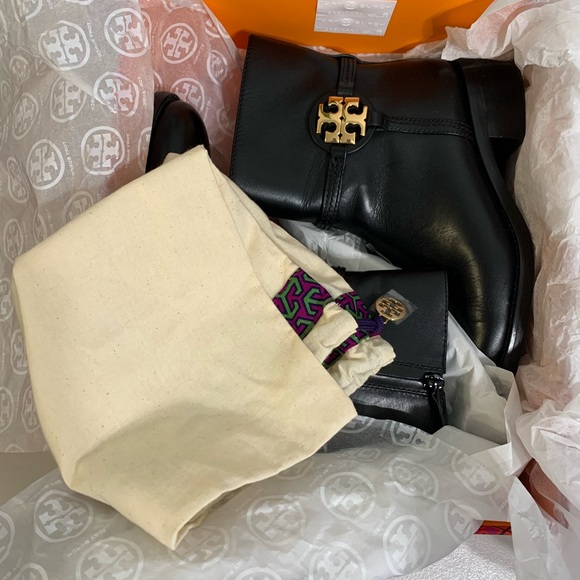 💕🥾 Like New TORY BURCH Miler 45mm Bootie 7M - Picture 7 of 7